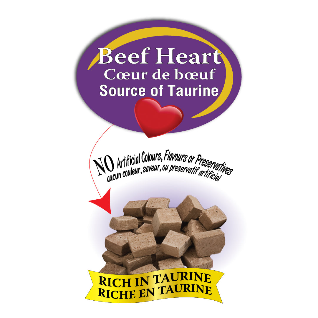 Benny Bullys® Mini Chops™ - Pure Beef Heart in Smart Pack™