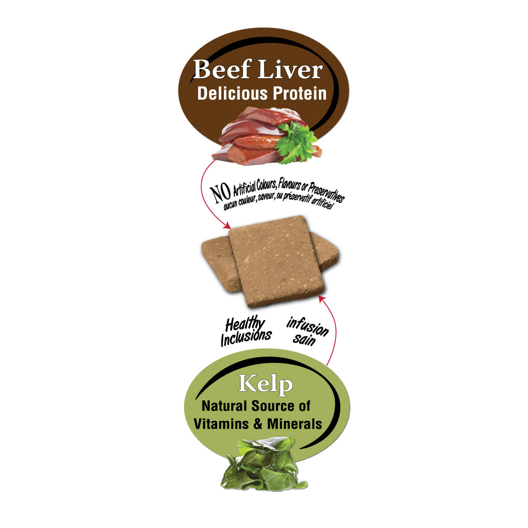 Benny Bullys® Beef Liver Plus Kelp