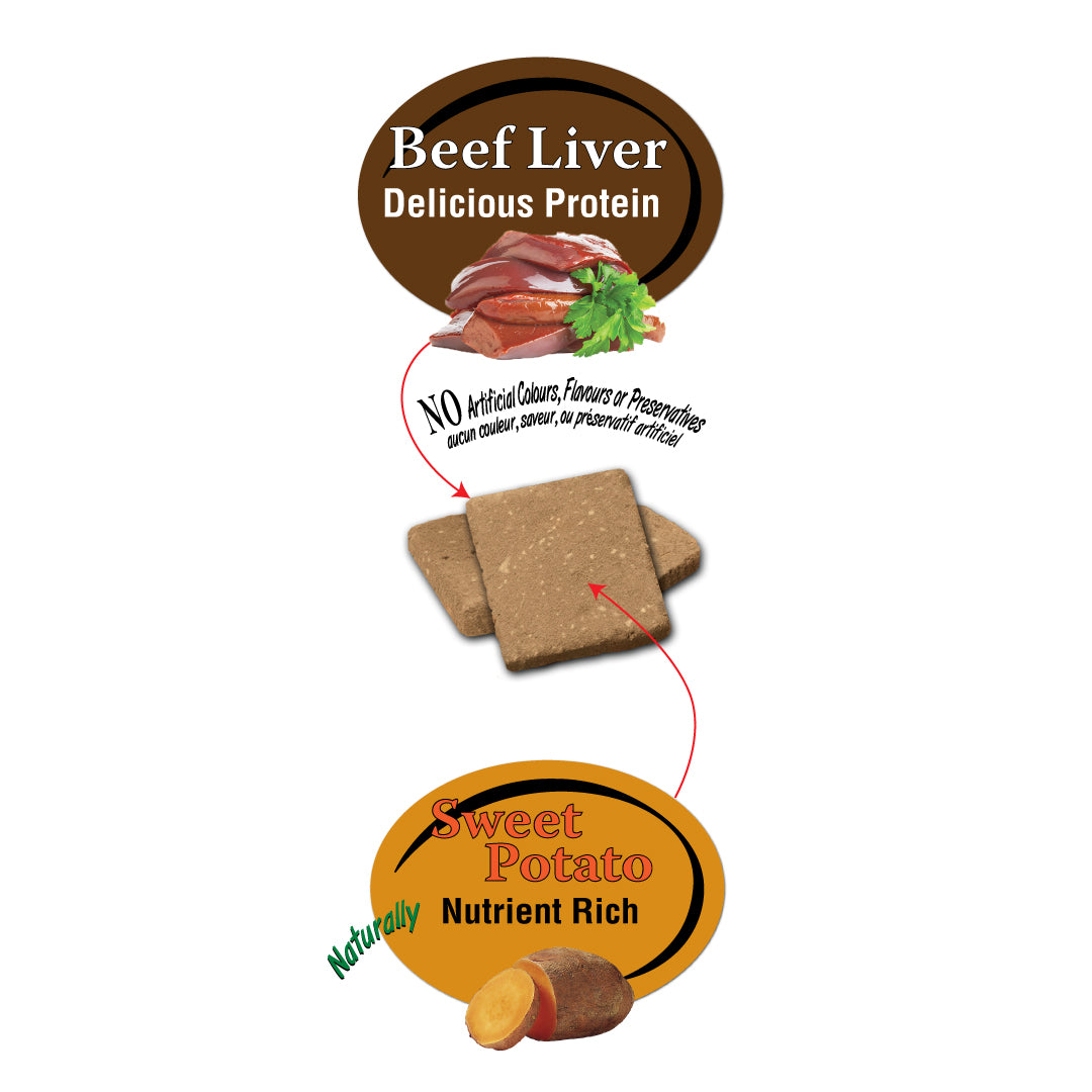 Benny Bullys® Beef Liver Plus Sweet Potato