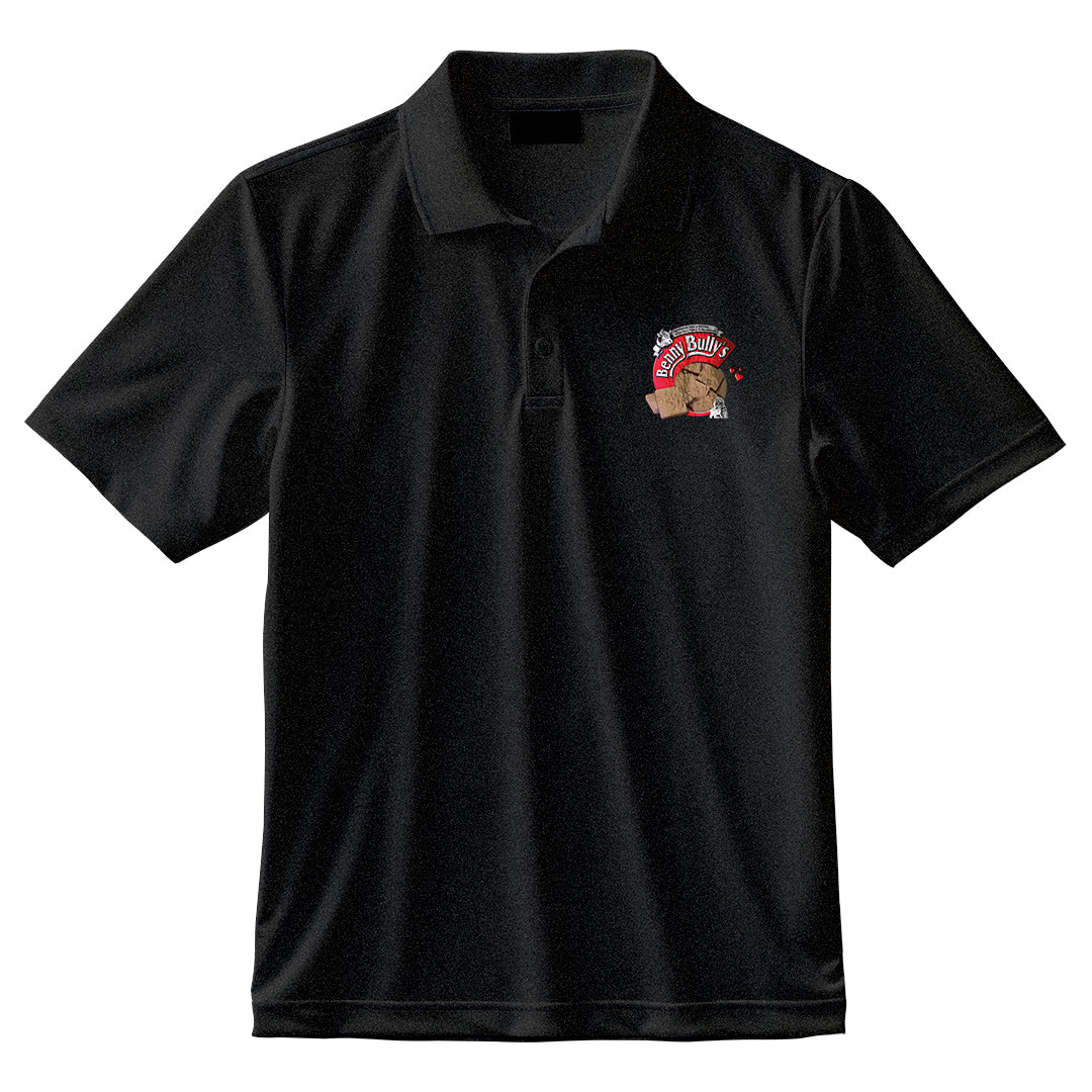 Benny Bullys® Logo Embroidered Men's Black Shirt