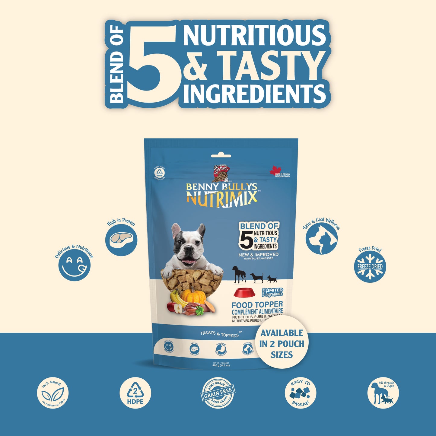 Benny Bullys Nutrimix® - Treats & Toppers™
