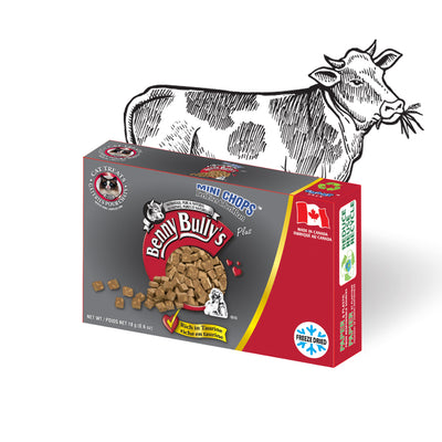 Benny Bullys® Mini Chops™ - Foie et cœur de bœuf en Smart Pack™