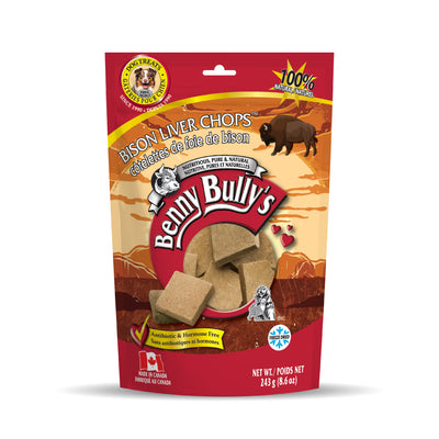 Côtelettes de foie de bison Benny Bullys®