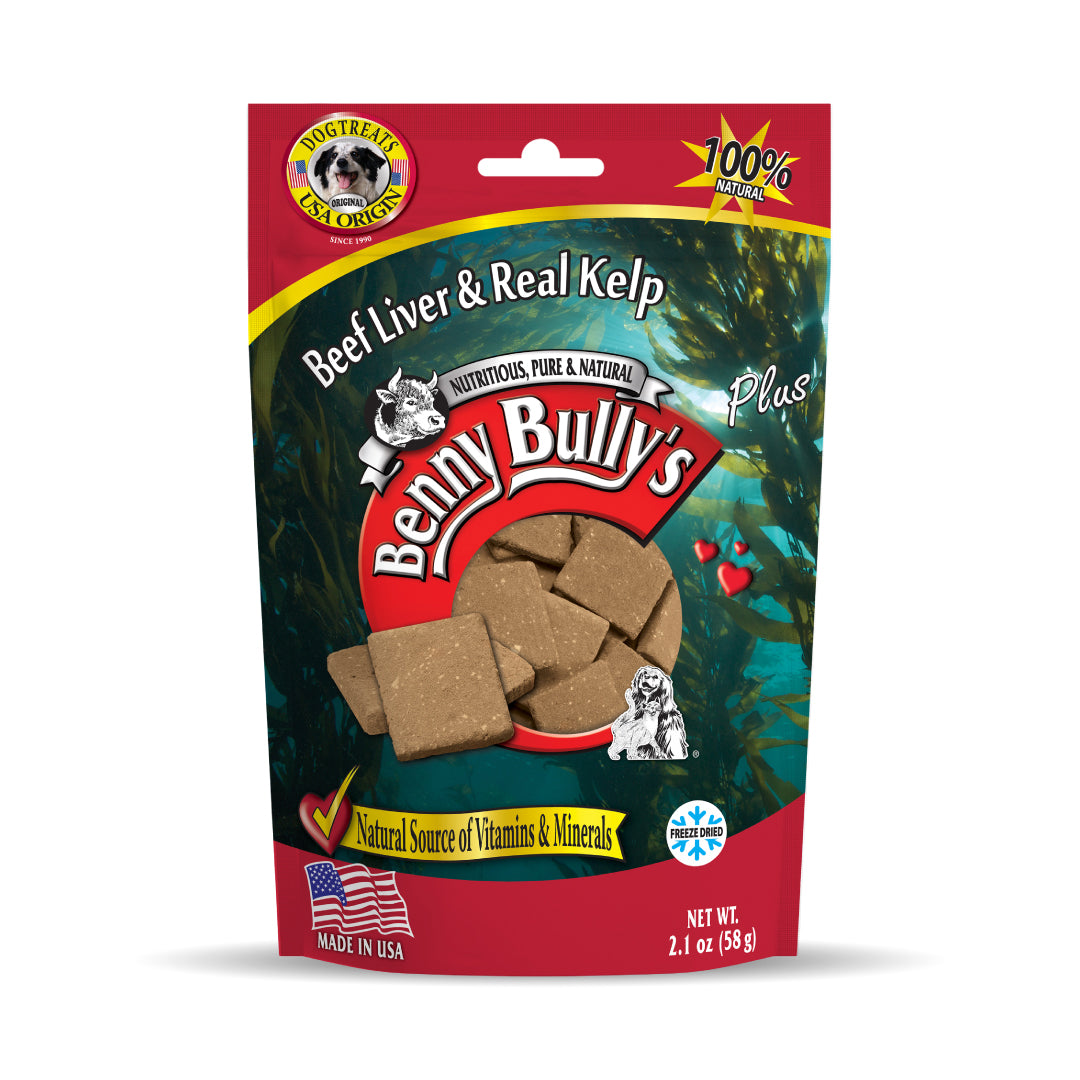 Benny Bullys® Beef Liver Plus Kelp