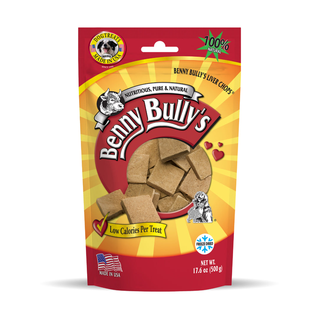 Benny Bullys® Liver Chops (Dog)