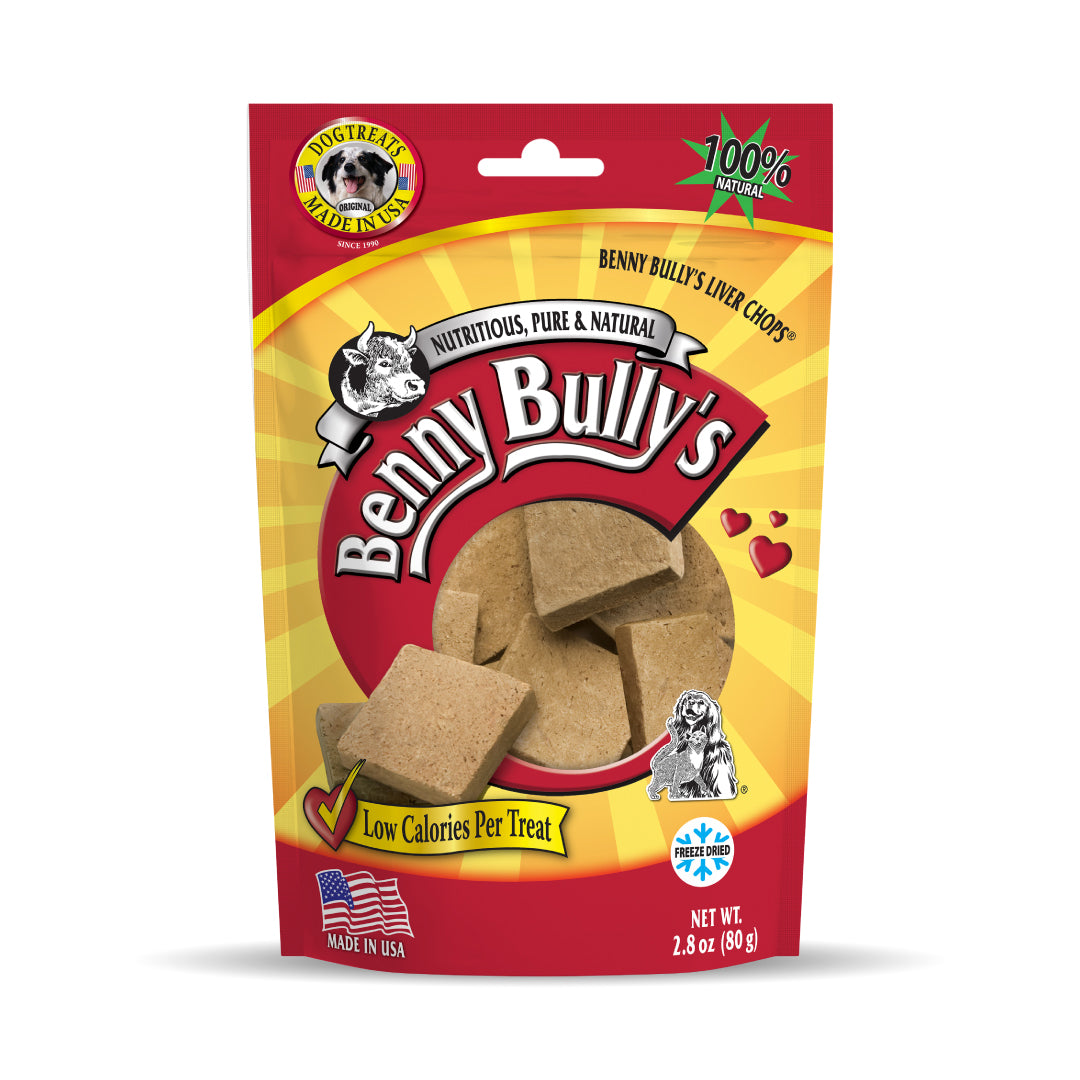 Benny Bullys® Liver Chops (Dog)