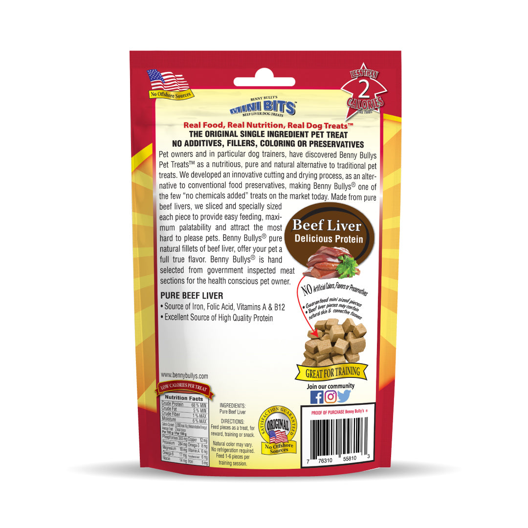 Benny Bullys® Mini Bits Dog Training Treats