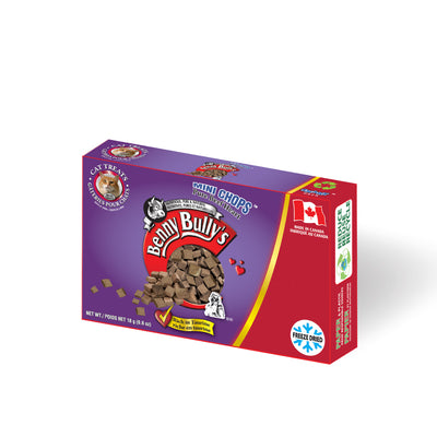 Benny Bullys® Mini Chops™ - Cœur de bœuf pur en Smart Pack™