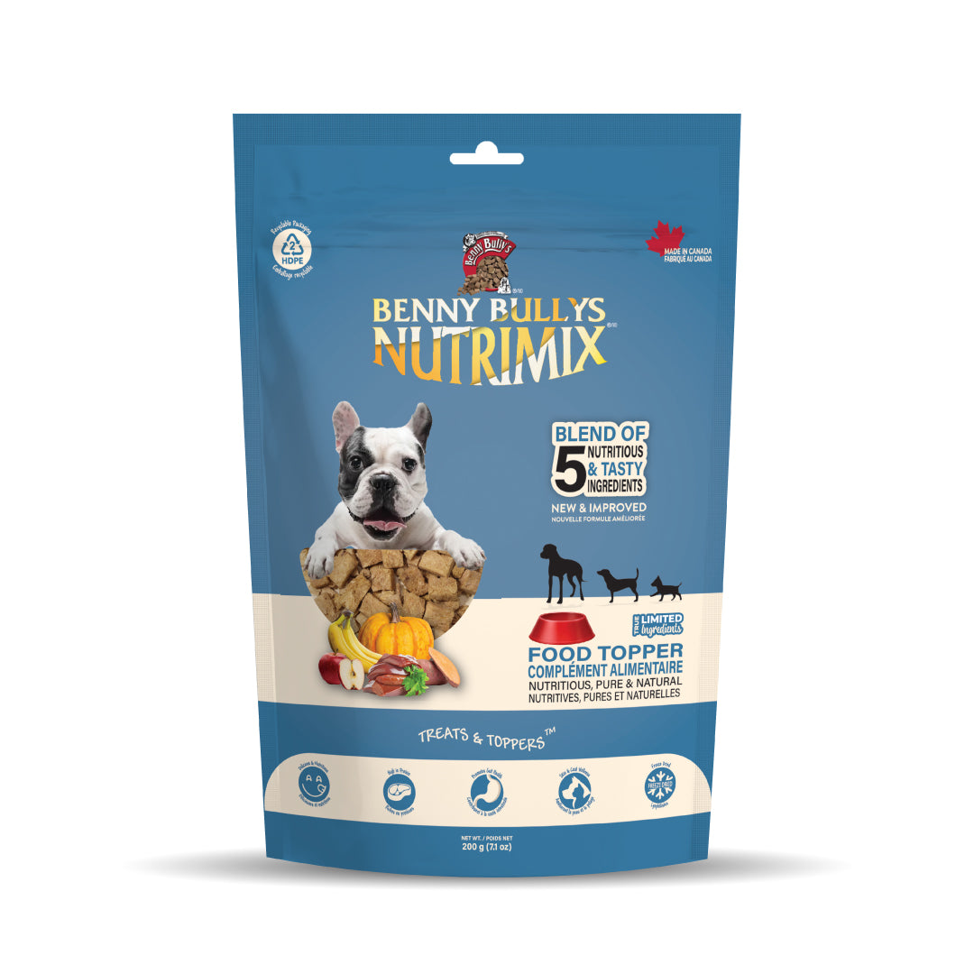 Benny Bullys Nutrimix Treats Toppers Freeze dried BennyBullys