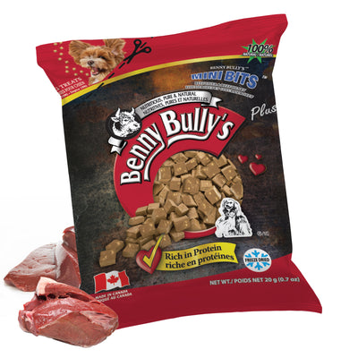Mini Bits™ — Foie de bœuf et cœur de bœuf — Sachet oreiller