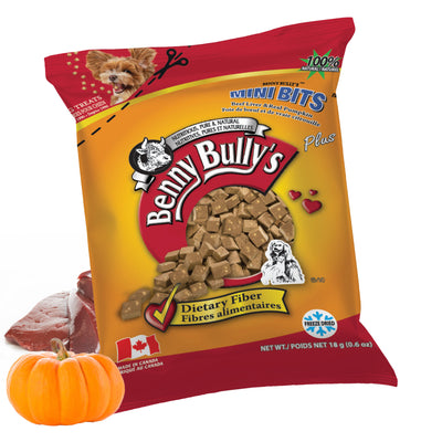Mini Bits™ — Foie de bœuf et citrouille — Sachet oreiller