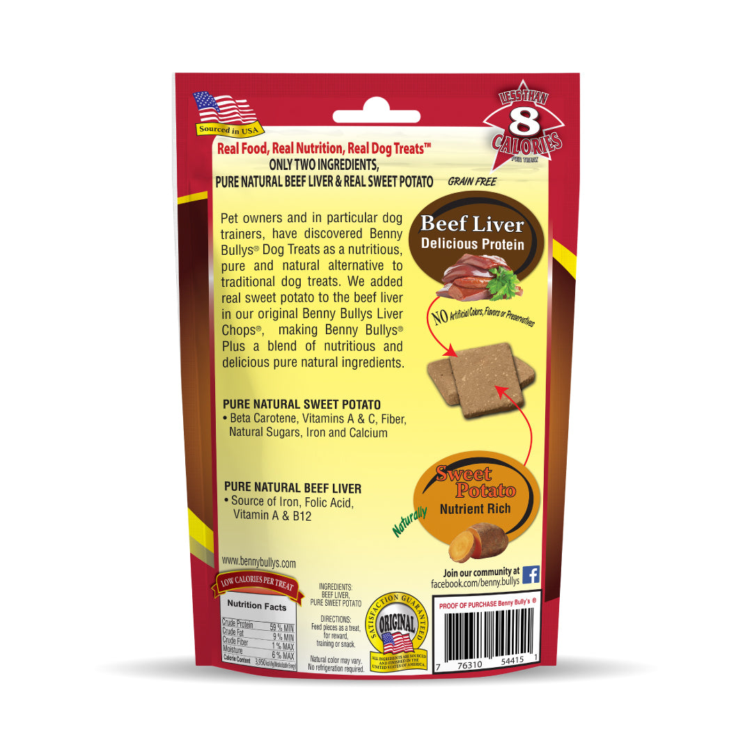 Benny Bullys® Beef Liver Plus Sweet Potato