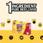Benny Bullys® Mini Chops™ - Beef Liver in Smart Pack™ (Cat)