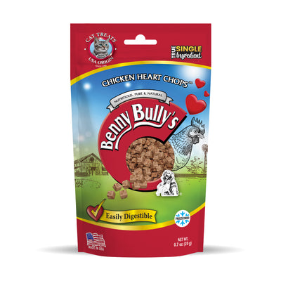 Benny Bullys® Chicken Heart Chops(Cat)