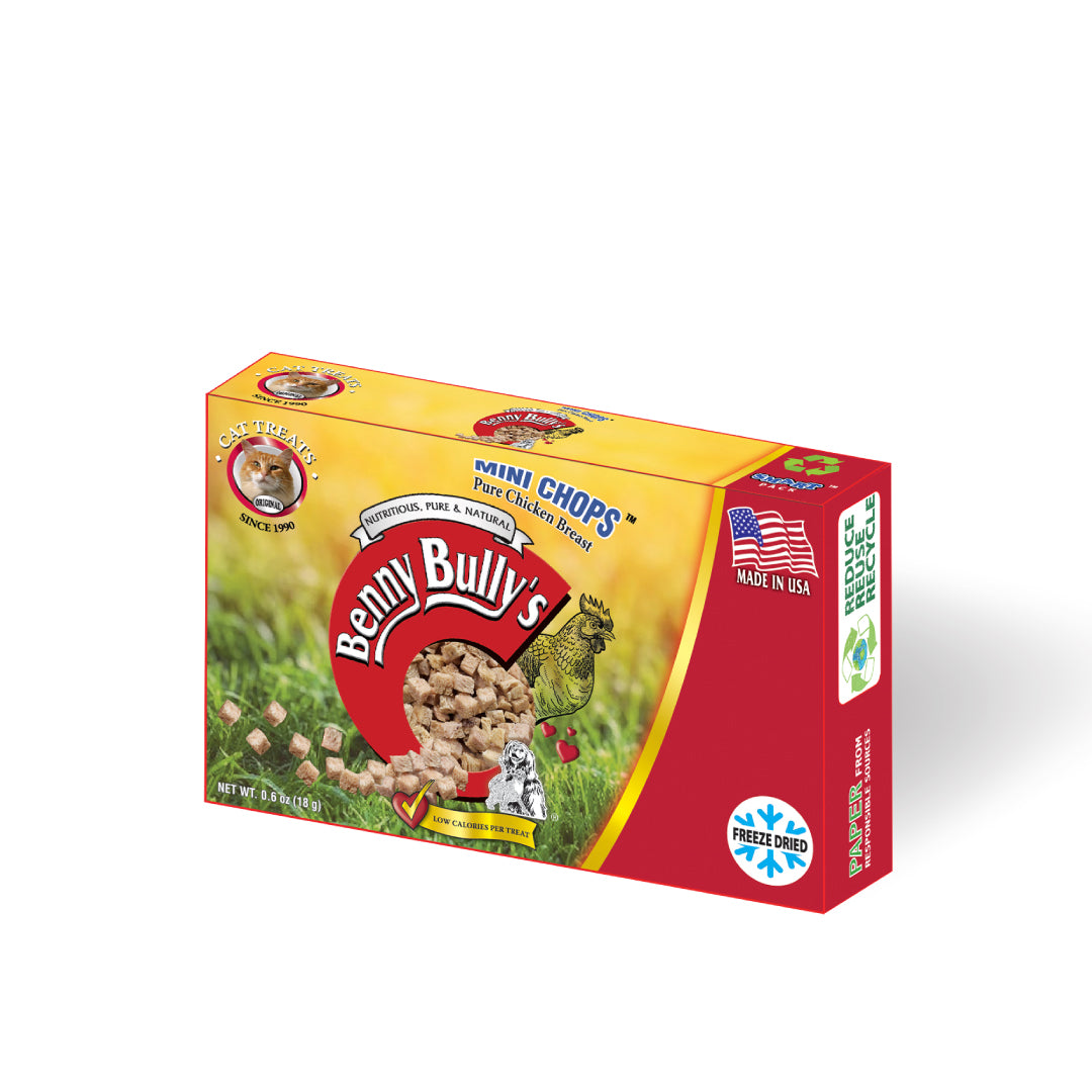 Benny Bullys® Mini Chops™ - Poitrine de poulet pure en Smart Pack™