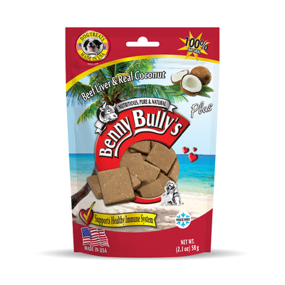 Benny Bullys® Beef Liver Plus Coconut