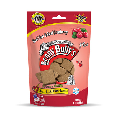 Benny Bullys® Beef Liver Plus Cranberry