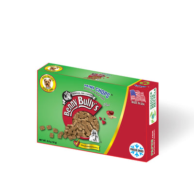 Benny Bullys® Mini Chops™ - Foie de bœuf et pomme en Smart Pack™