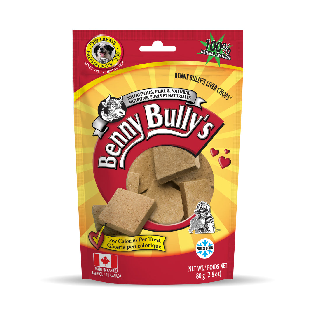 Benny Bullys Liver Chops® (Dog)