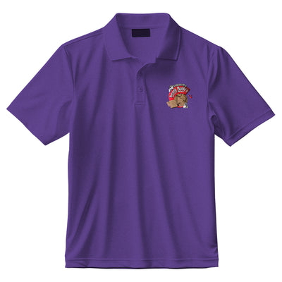 Benny Bullys® Logo Embroidered Men's Purple Shirt