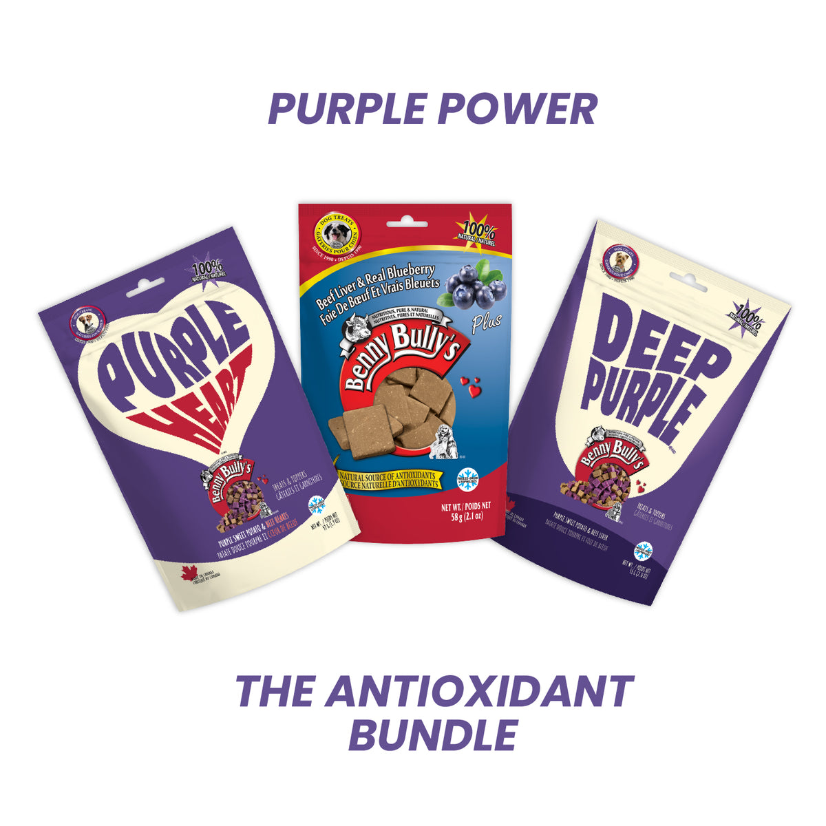 Benny Bully’s® Purple Power: The Antioxidant Bundle