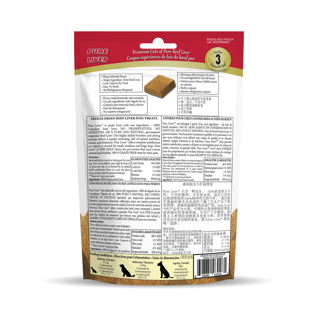 Dried beef hotsell liver for dogs