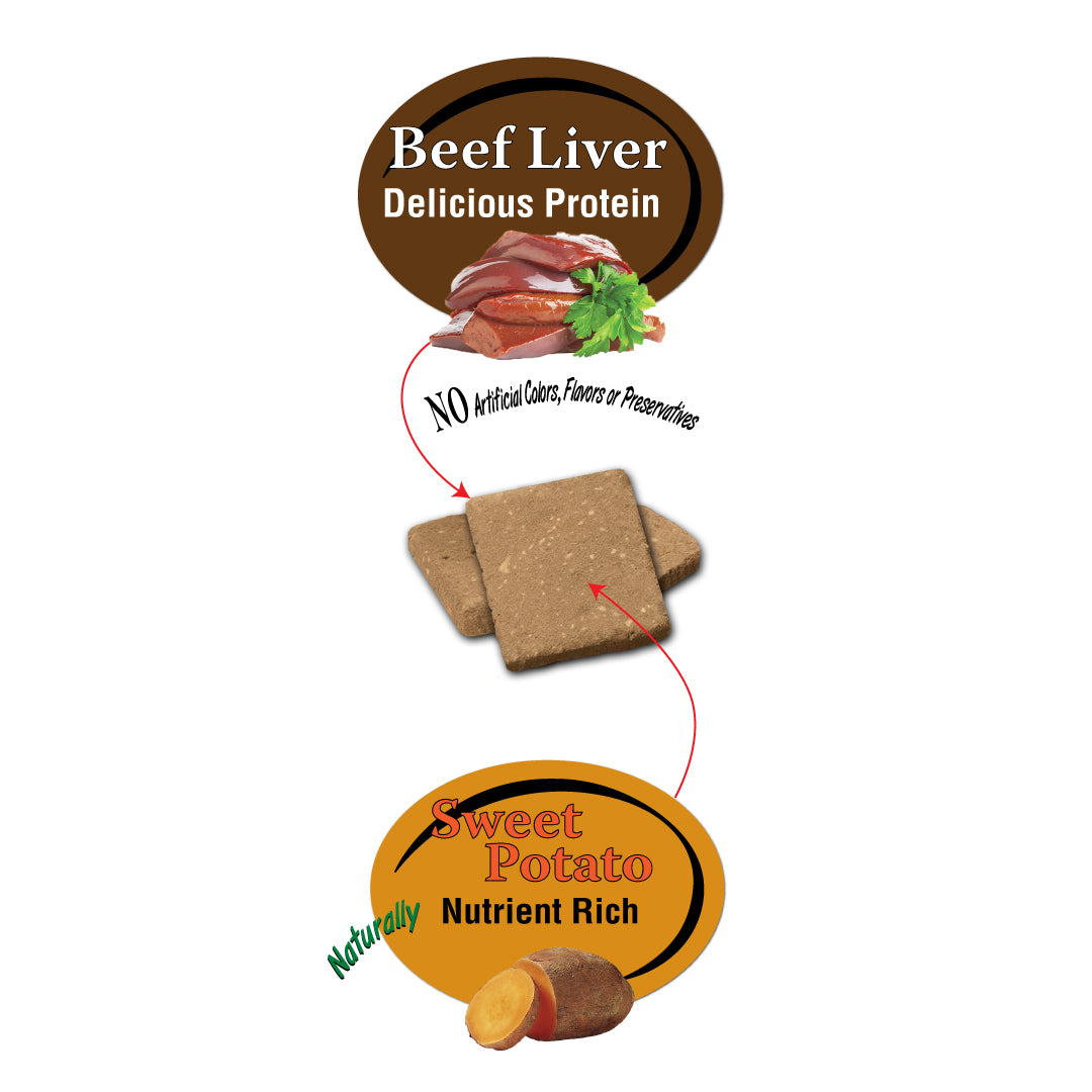 Benny Bullys® Beef Liver Plus Sweet Potato