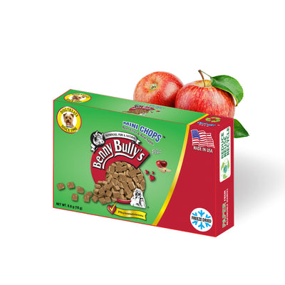 Benny Bullys® Mini Chops™ - Foie de bœuf et pomme en Smart Pack™