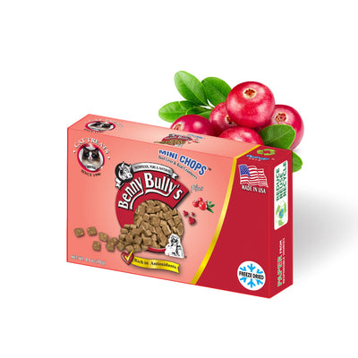 Benny Bullys® Mini Chops™ - Foie de bœuf et canneberges en Smart Pack™